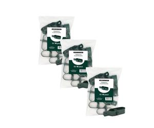 AGRI-CULTURA® | Tendifilo in Metallo Plastificato Verde - Set da 10 Pezzi | Ideale per Recinzioni, Stendibiancheria, Pali da Giardino | Prodotto in Italia.