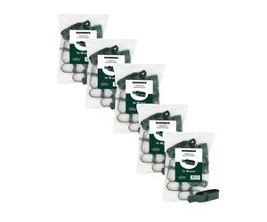 AGRI-CULTURA® | Tendifilo in Metallo Plastificato Verde - Set da 10 Pezzi | Ideale per Recinzioni, Stendibiancheria, Pali da Giardino | Prodotto in Italia.