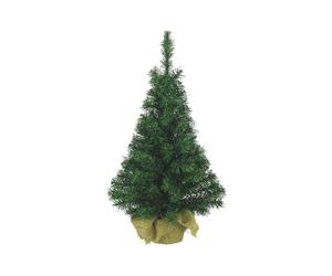 Agricola Home & Garden Alberello di Natale con base in Juta 75cm.
