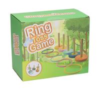 Agricola Home & Garden Gioco Lancio Anelli in Legno - Adatto per adulti e bambini