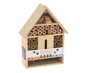 Agricola Home & Garden Hotel per insetti in legno - Alloggio sicuro per proteggere piccoli insetti e le specie che nidificano da parassiti e predatori