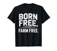Agricoltore Libertario libertà proprietà Campagna Maglietta