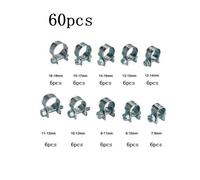 Agricoltura Mini Fascette Stringitubo Carburante Tubo Clip 50/60pcs 7-18mm