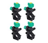 Agricultural Sprayer Nozzle - 4 Pack Fan Shaped Misting Nozzles, 11x5x3cm PC Drip Irrigazione Emitters, External Thread Atomizing Nozzles | Garden Watering Nozzle For Greenhouse Patio Plants Flowers