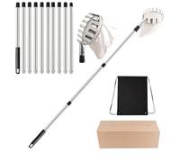 Agriculture Picker - Collettore di frutta portatile | Asta per frutta con cestino, gadget ergonomico - raccolta attrezzi per la selezione del raccolto giardino agricolo all'aperto