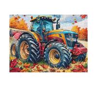 Agriculture Vintage Tracto Puzzle 500 Pezzi Rompicapo Per Tutte Le Occasioni Rural Life Versatile E Divertente Rilassamento Garantito Regalo Per Compleanni E Feste 500 PCS