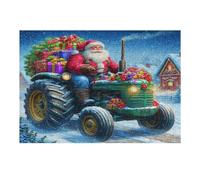 Agriculture Vintage Tractor Puzzle 300 Pezzi Rompicapo Per Tutte Le Occasioni Rural Life Versatile E Divertente Rilassamento Garantito Regalo Per Compleanni E Feste 300 PCS