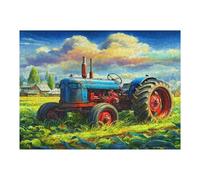 Agriculture Vintage Tractor Puzzle 500 Pezzi Rompicapo Per Tutte Le Occasioni Rural Life Versatile E Divertente Rilassamento Garantito Regalo Per Compleanni E Feste 500 PCS
