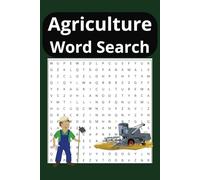 Agriculture Word Search Book: Ultimate word search book for kids and adults