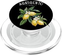 Agrigento Sicilia Limone Art Frutta Italiana Sicilia Vintage PopSockets PopGrip per MagSafe