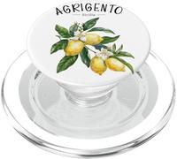 Agrigento Sicilia Limone Art Frutta Italiana Sicilia Vintage PopSockets PopGrip per MagSafe