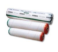 AGRIplus - Rete avvolgente per balle rotonde, 1,23 m x 3600 m, resistente ai raggi UV e agli strappi, rete per legna da ardere, rete per fieno