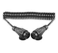 AGRISHOP Prolunga per rimorchi, 13 pin, 3,2 m, cavi di prolunga per rimorchi, 13-13 pin, presa precablata a spirale per auto