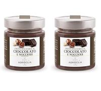 Agrisicilia Crema spalmabile al Cioccolato e Nocciole (Confezione da 2)