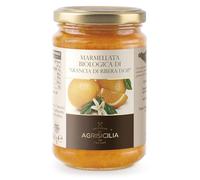 Agrisicilia Marmellata Biologica di Arancia di Ribera D.O.P, Frutta 100% Siciliana biologica, 360 grammi