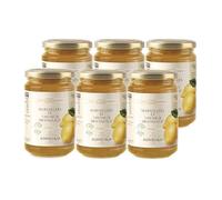 Agrisicilia - Marmellata di Limoni di Siracusa I.G.P. ideale per colazione, merenda e dolci - Pack da 6 vasi da 360g