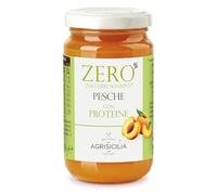 Agrisicilia zero% zuccheri aggiunti con proteine pesche, ottima per colazione, dal sapore delicato 240 grammi