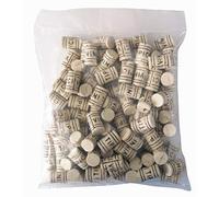 AgriStore di Cosenza V. Tappi in Sughero Naturale Monopezzo 24 x 40 mm Ideali per l'invecchiamento del Vino