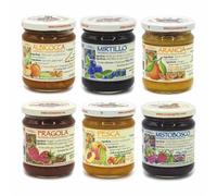 Agritur - Composte Miste Bio, Senza Zuccheri Aggiunti solo Zuccheri della Frutta, Naturali, Ideali per Colazione e Merenda, Perfette come Condimento per Dolci, Pack 6×210g