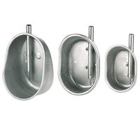 Agritura Abbeveratoio Automatico Inox per scrofe, 21 x 29 x 16 cm