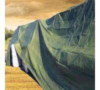 Agritura Telone Impermeabile 130 Grams And Sup2 con Occhielli Ultra Resistente, Multiuso -12.5 X 9.8m