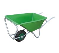 Agritura US Carriola Fort TK - 160 Liter, Verde, Plastica