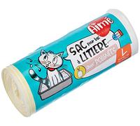 Agrobiothers 901212, Rotolo da 8 sacchetti per vaschette igieniche, 50 x 38,5 cm