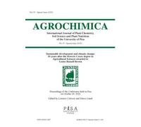 Agrochimica (2022). Vol. 67: Special issue