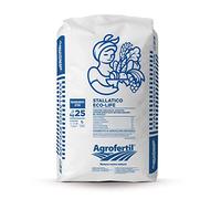 Agrofertil Stallatico Eco-life 25Kg concime organico pellet per Orti e ortaggi, fragole e fagiolini
