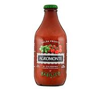 AGROMONTE Conf. 4 di Salsa Pronta di Pomodorino Ciliegino con Basilico 330 g