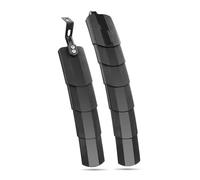 AGSBCRTI Parafango Parafango Anteriore Posteriore MTB Protezione Fango | Set di protezioni Per mountain bike Accessori Per bici da ciclismo regolabili 2 pezzi