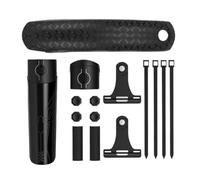 AGSBCRTI Parafango Parafango per Mountain Bike Protezione Fango | MTB regolabile Para smontaggio rapido Per bicicletta Para velocità di discesa 1PC estesa