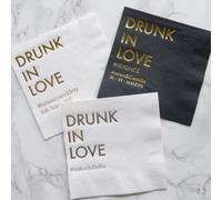 agsu Tovaglioli da cocktail personalizzati. Tovaglioli personalizzati per bevande di carta. Tovaglioli di nozze personalizzati. Iniziali, tovaglioli da bar con monogramma. Tovaglioli per feste di