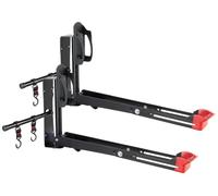 AGT braccio di bicicletta: Set da 2. Supporto a muro per bici., per pneumatici da 16" a 29", supporto fino a 35 kg, orientabile. (deposito bicicletta, sospensione della ruota)