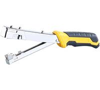AGT Staplers & Tackers - graffatrice: Pneumatico a martello, Corpo in acciaio, per graffette con larghezza di 10,6-11,3 mm e lunghezza di 6-10 mm (cucitrice a batteria)