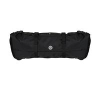 AGU Bikepacking Borsa da Manubrio Bici, Borsa per Bicicletta 17L da Fissare al Manubrio, Idrorepellente, Riflettente, Montaggio Semplice, 100% Poliestere Riciclato - Nero