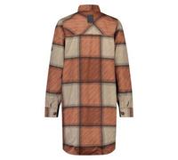 Agu Camicia A Maniche Lunghe Oversized Rain Cinnabar Check