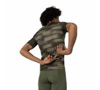 Agu Grainy Stripe Essential Short Sleeve Jersey Verde S Uomo Army Green