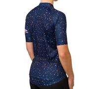 Agu Maglia A Maniche Corte Mini Flower Deep Blue
