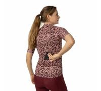 Agu Maglia A Maniche Corte Mini Flower Essential Modica Brown
