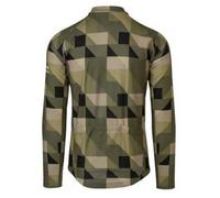 Maglia a maniche lunghe Agu Triangle Stripe Essential Vert