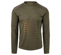 Maglia Maniche Lunghe Agu MTB Jersey Long Per Uomo Taglia L Verde Militare