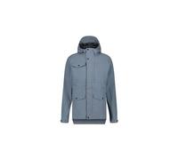 Agu pocket urban outdoor rain jacket dusty blue