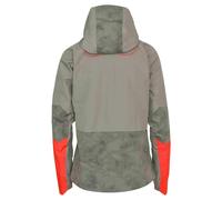 Agu Tech Rain Commuter Jacket Grigio L Donna Hi Vis Red / Grey