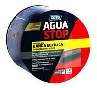 AGUA STOP BANDA BUTILICA IMPERMEABLE CEYS (10 CM X 3 M, GRIS)