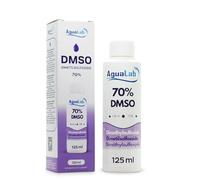 Agualab DMSO 70% Liquido 125 ml - DMSO Puro 99,9% - Dimetilsolfossido Solvente Chimico per Vernici, Adesivi, Inchiostro - Trasporto Sostanze Farmaceutiche - Solvente Universale