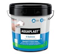 Aguaplast Il Solista, stucco leggero per riempire crepe e buchi in mano unica senza ritiro. Essicazione rapida 4lt