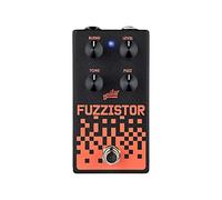 AGUILAR - FUZZISTOR GEN2, Pedale Effetto per Basso Elettrico Classico Suono Fuzz dei Transistor, Colore Nero e Arancione