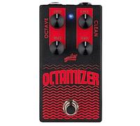 AGUILAR - OCTAMIZER GEN2, Pedale Effetto per Basso,Timbri Octaver Analogici, Controlli Octave Level,Clean Level, Octave Filter,Clean Tone, Colore Rosso e Nero