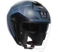 AGV Irides Trieste Casco Jet, grigio-blu, taglia XL per maschi